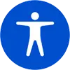 Symbol für Barrierefreiheit und Bedienhilfen